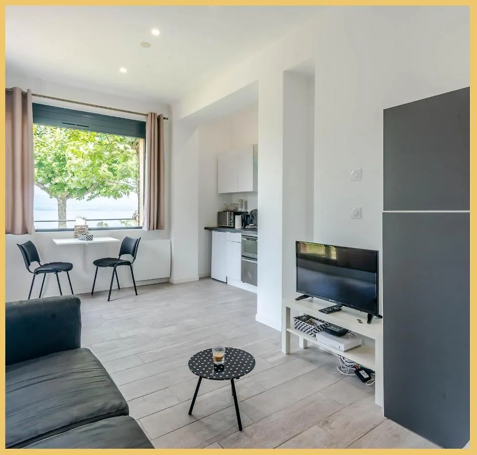 Appartement Cozy 2 Panoramique Lac Leman Thonon-Les-Bains 0*,  Frankreich