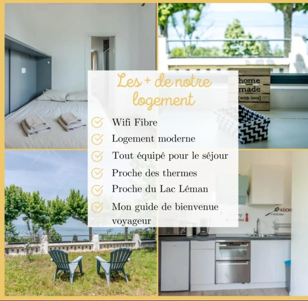 Studios Vue Lac Leman Thonon-les-Bains 0*,